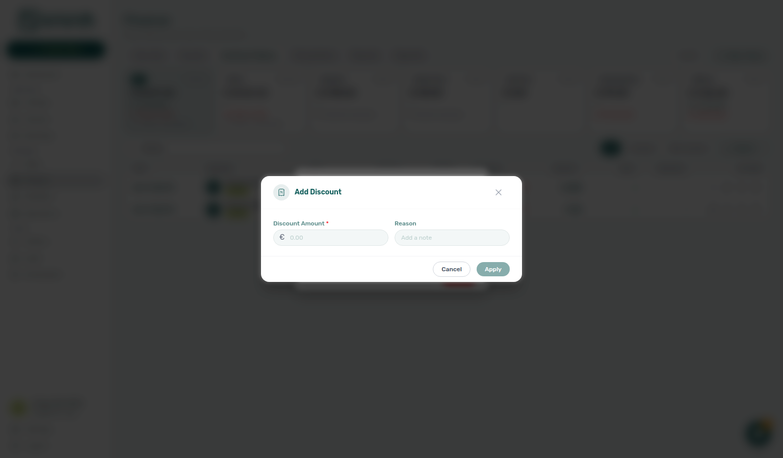 Finance Contract Values — Edit Payment Due Date modal with calendar picker (same control from booking Contract Values)