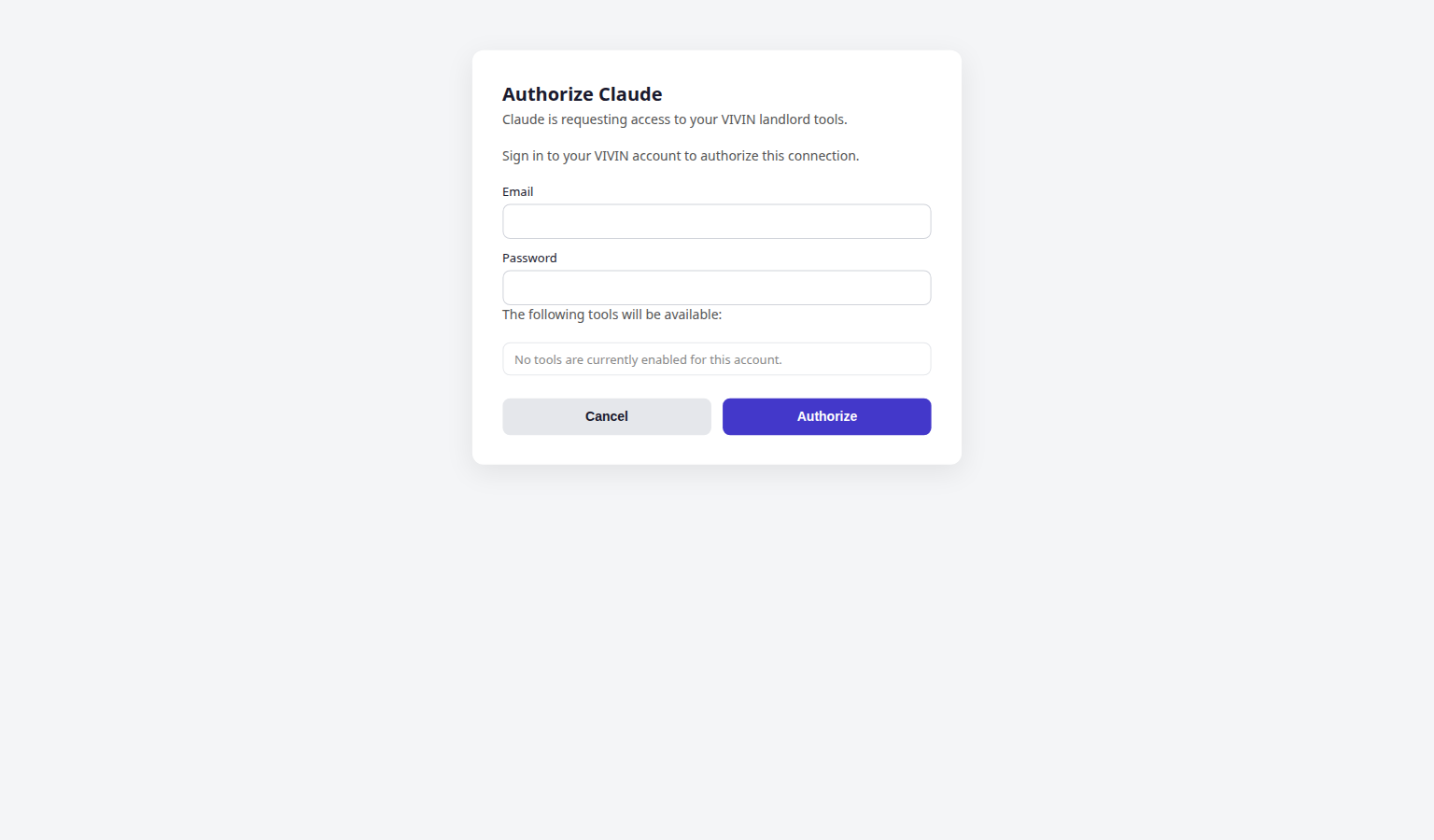 OAuth consent — sign in to authorize a connector