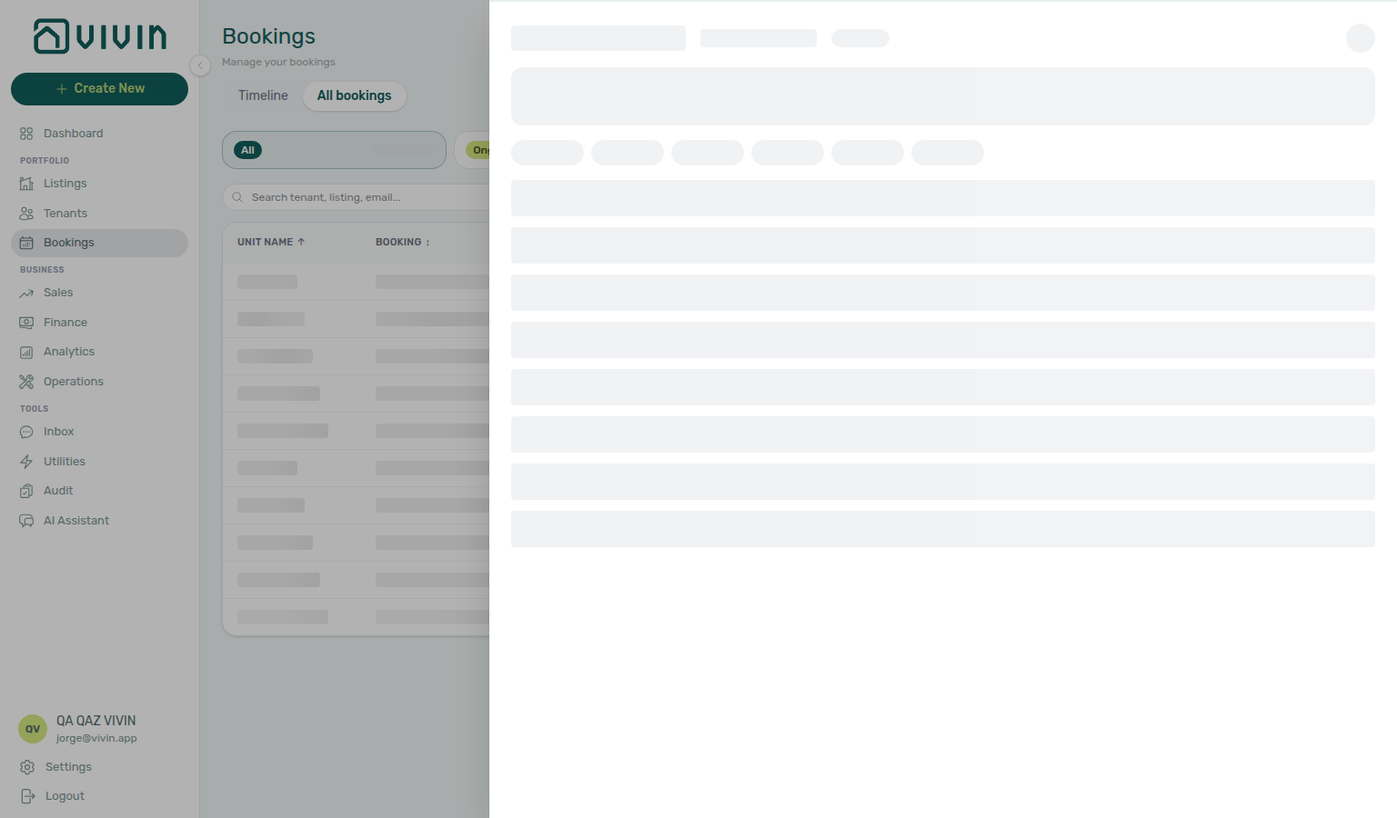 Notifications — row-click from payment alert opens booking detail for Transactions approval
